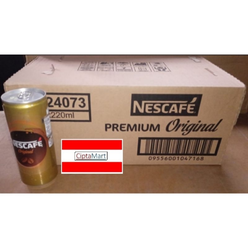 

Nescafe Kopi Kaleng Premium Original 24 x 220ml (1 dus)