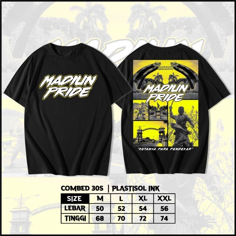 T-SHIRT MADIUN PRIDE - KAOS MADIUN KOTA PENDEKAR