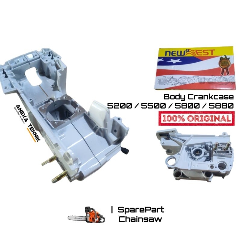 body crankcase chainsaw kecil New west 5200 5500 5800