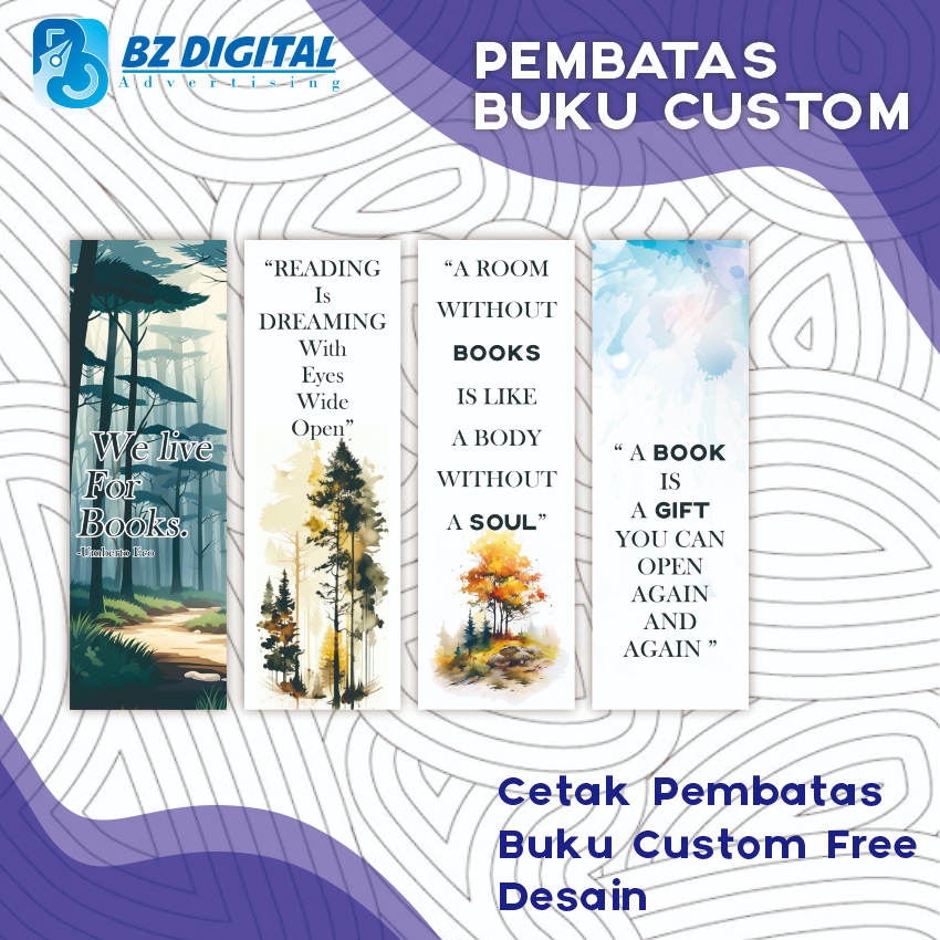 

Pembatas Buku Custom