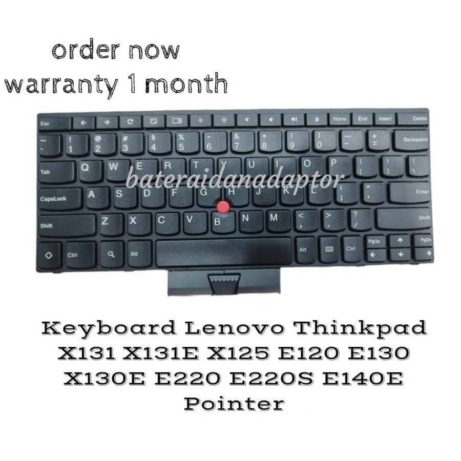 Keyboard Thinkpad X131 X131E X125 E120 E130 E220E E140E Pointer