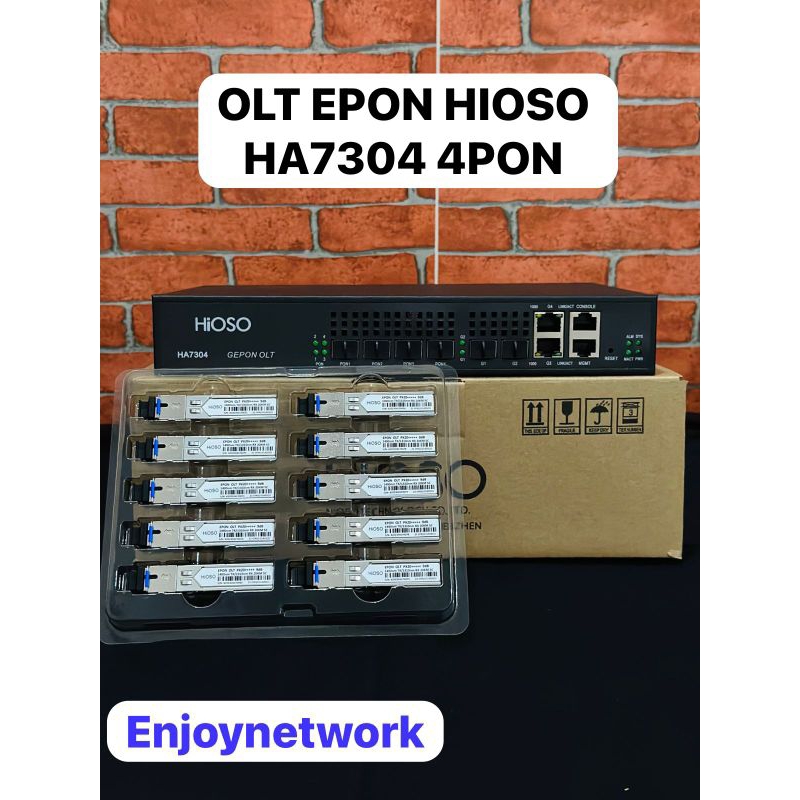 OLT EPON HIOSO HA7304 4 PON
