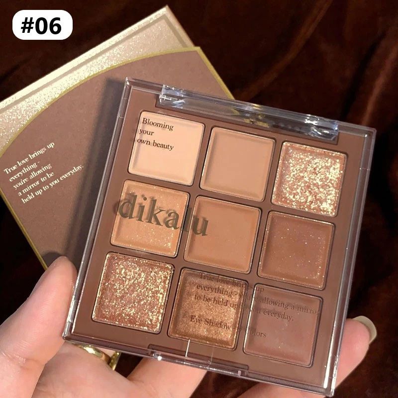Eyeshadow Palette Dikalu 9 Warna Kosmetik Make up