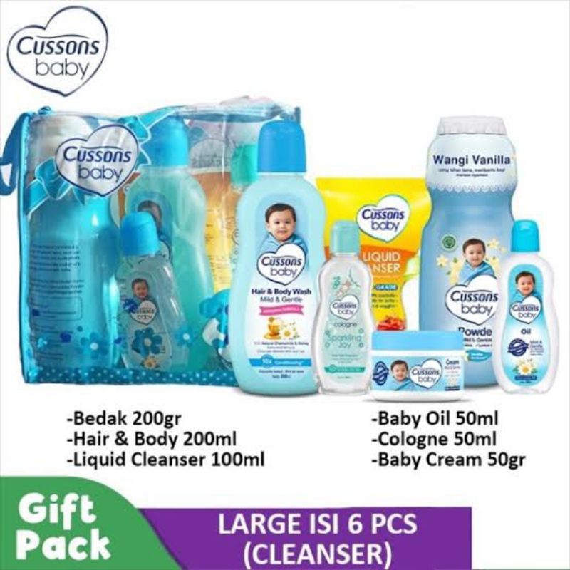 CUSSON BABY SET NEWBORN BESAR PAKET SABUN MANDI BAYI