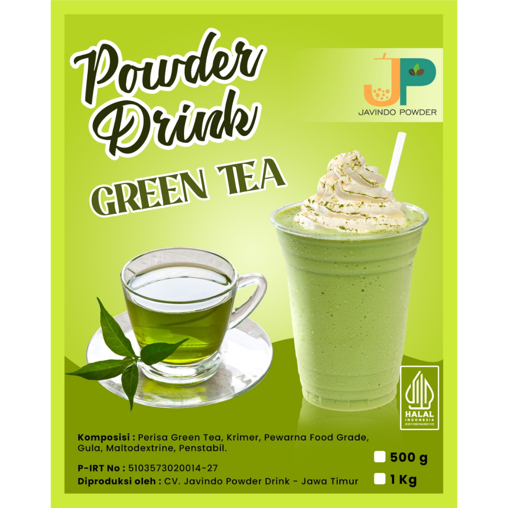 

Bubuk Minuman Green Tea 1Kg
