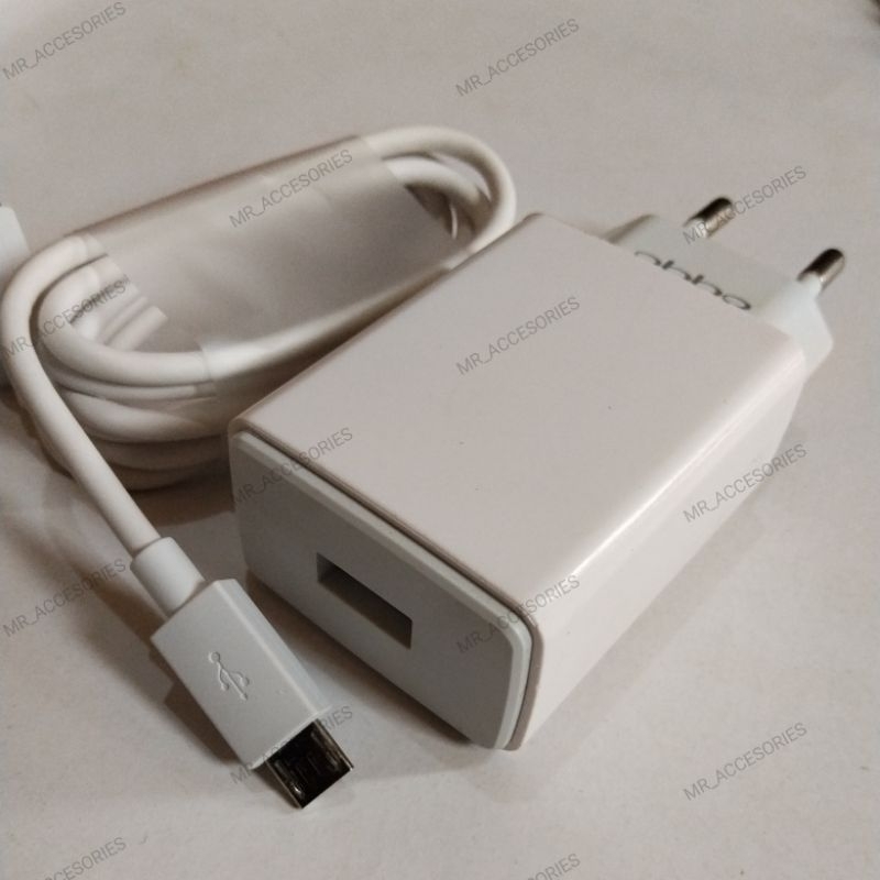 Charger Oppo Original 100% Fastcharging Mikro Usb HP A5s, A12, A15, A17, A3s, A37, A1k, A31, A83,A39