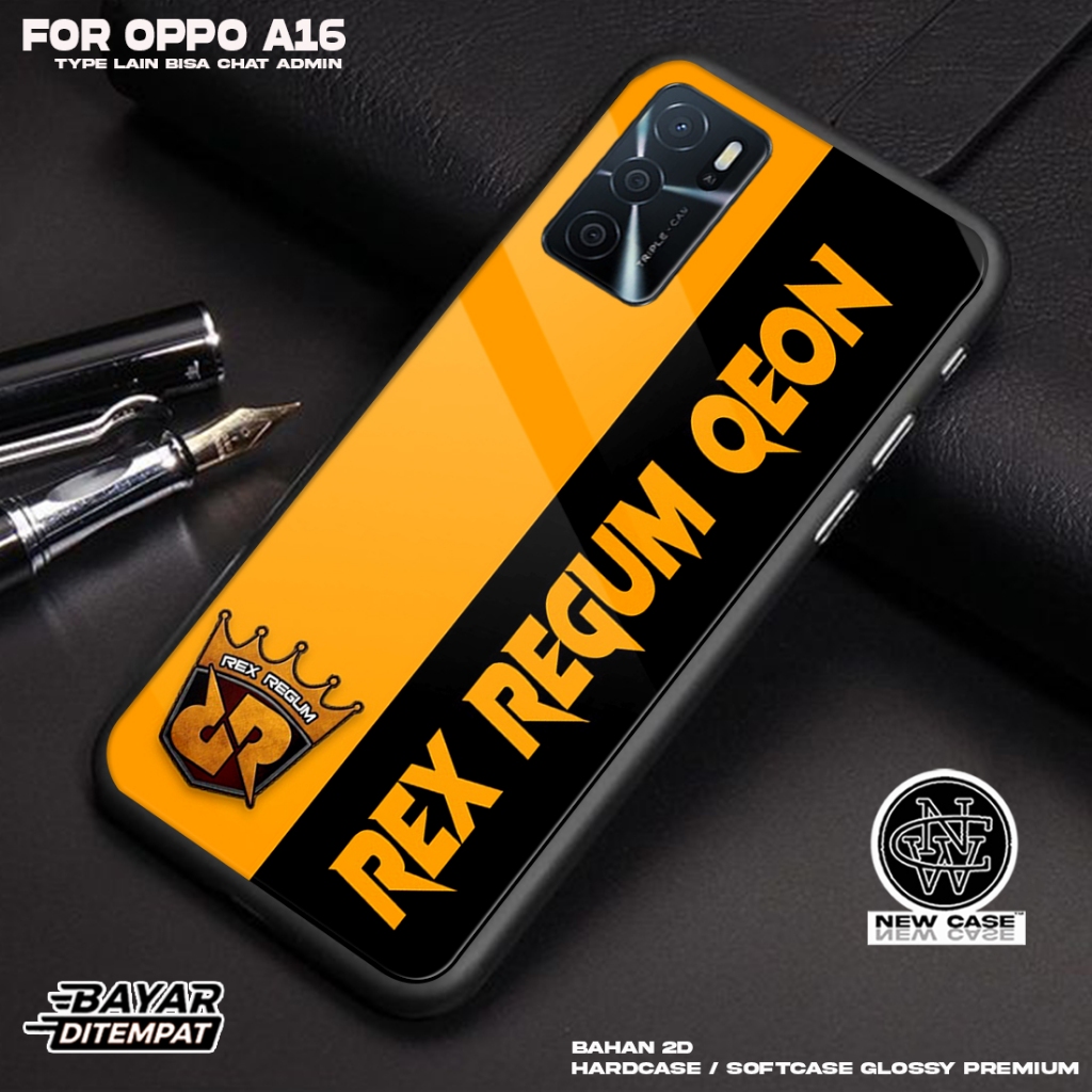 Case OPPO A16 - Casing Hp OPPO A16 Terbaru 2023 Newcase [ RRQ] Silikon Hp Mewah - Kesing Hp OPPO A16