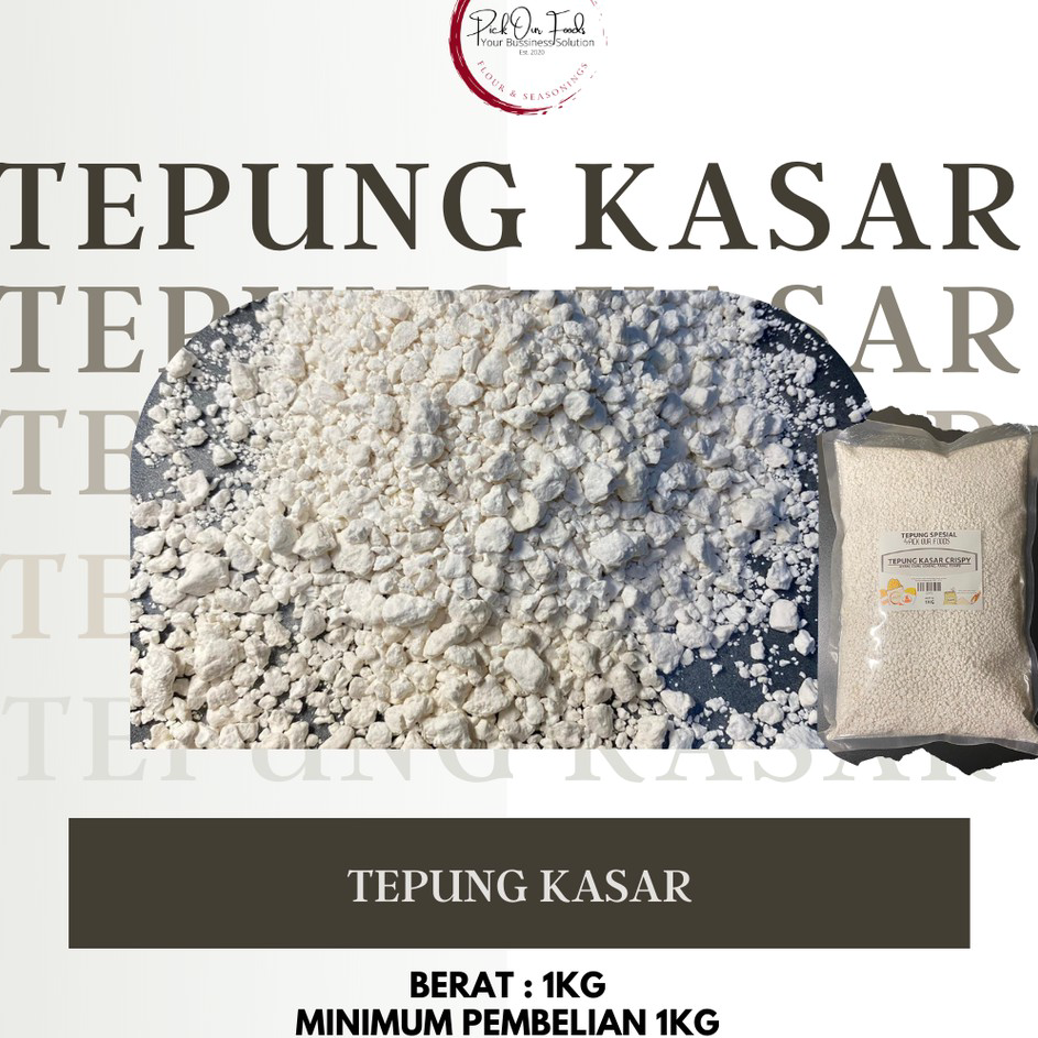 

Bayar Di Tempat Tapioka Kasar / Tepung Shihlin 1 KG