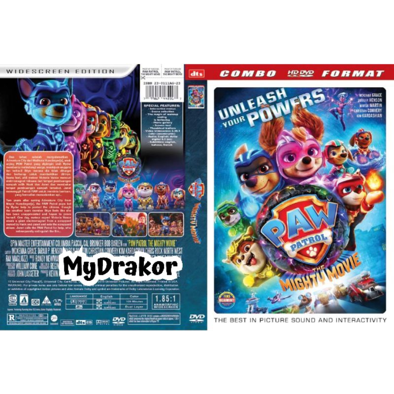 kaset film Paw Patrol The Mighty Movie [ 2023 ]