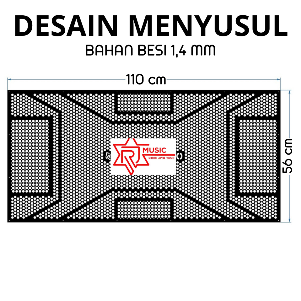 Gril RIDHO JAYA MUSIC bahan 1,4 mm