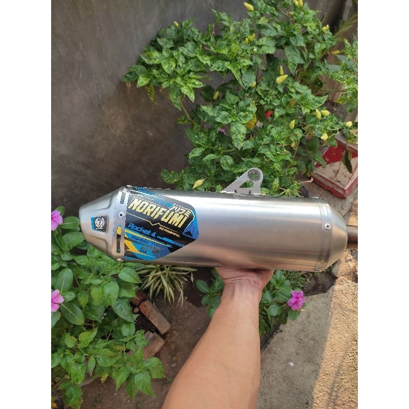 knalpot norifumi rocket 4 klx