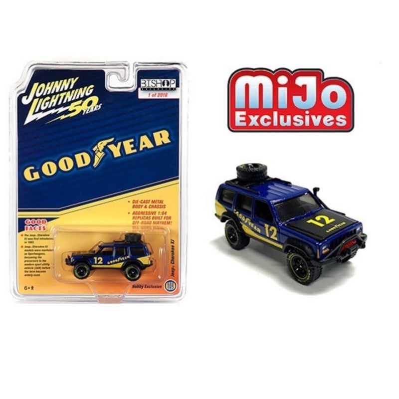 Johnny Lightning 1/64 Diecast Jeep Cherokee XJ