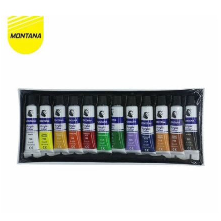 

Terkini Cat Akrilik / Arcylic Paint / Cat Lukis Acrilic / Cat Acrylic Colour 12 Warna