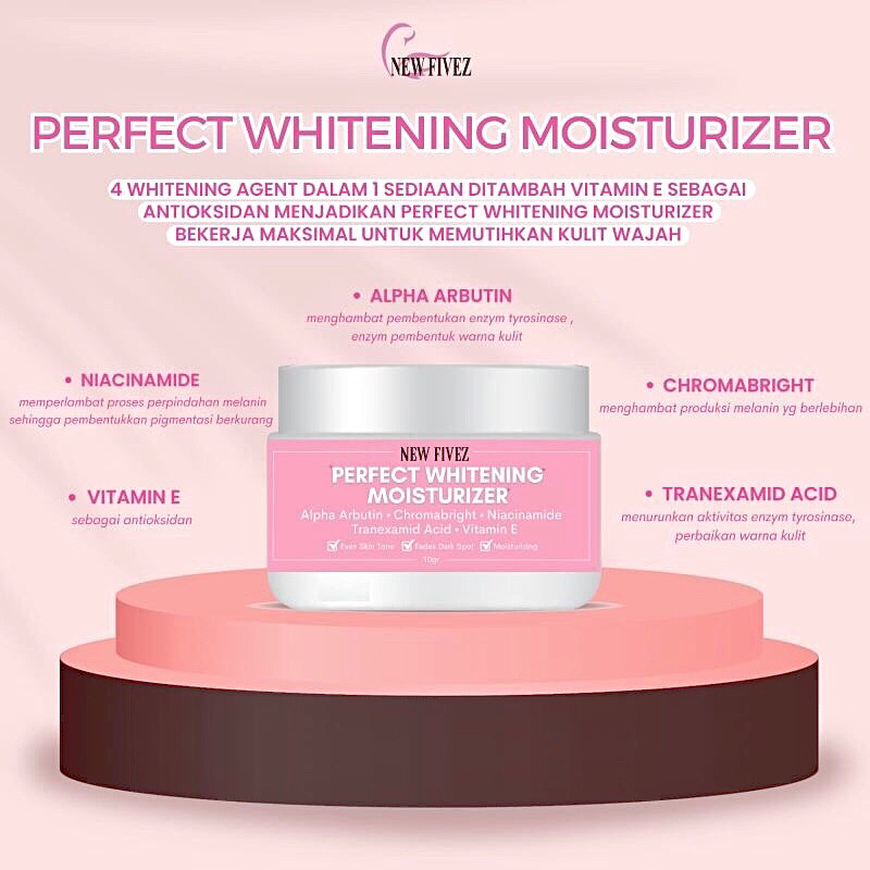 NEW FIVEZ SKINCARE PERFECT WHITENING MOISTURIZER (PWM)