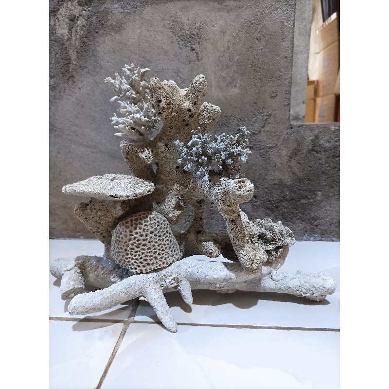 Batu rangkai hias aquarium custom batu hias batu hias aquarium