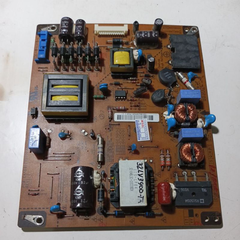 psu tv lg 32lv3400 - power suplai lg32lv3400 -  mesin tv lg 32in