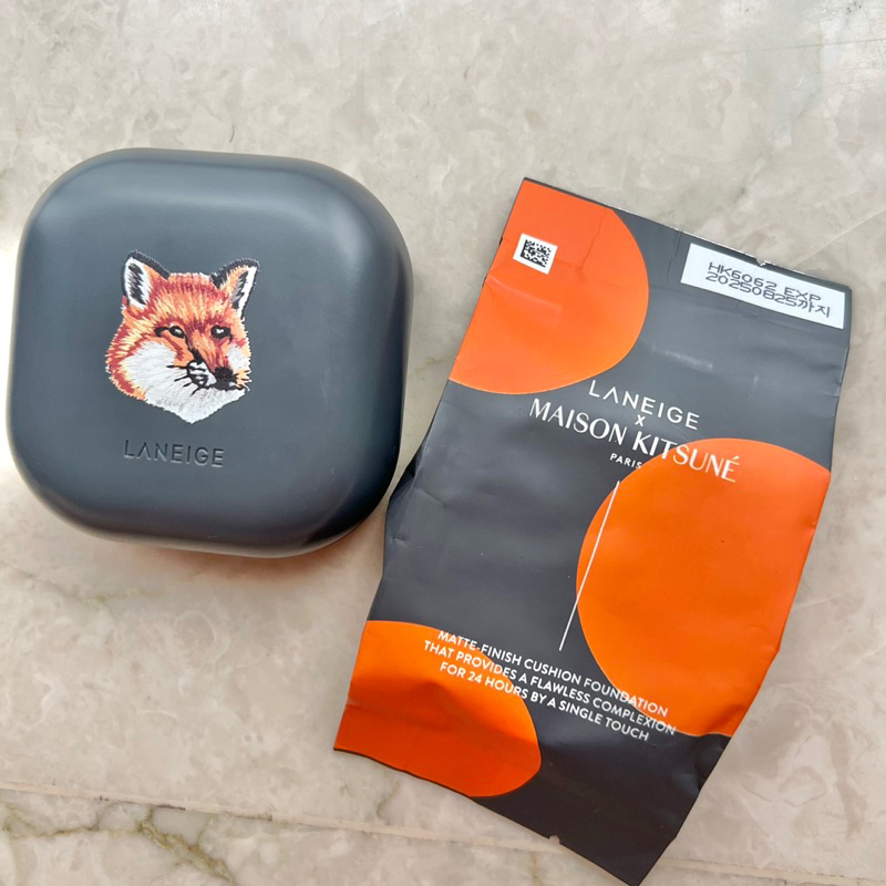Laneige Neo Cushion Maison Kitsune Full Set 21N Preloved