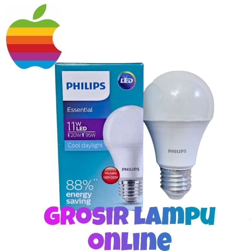 Led Philips Essential 11 Watt - Lampu Philips Led Essential 11 W