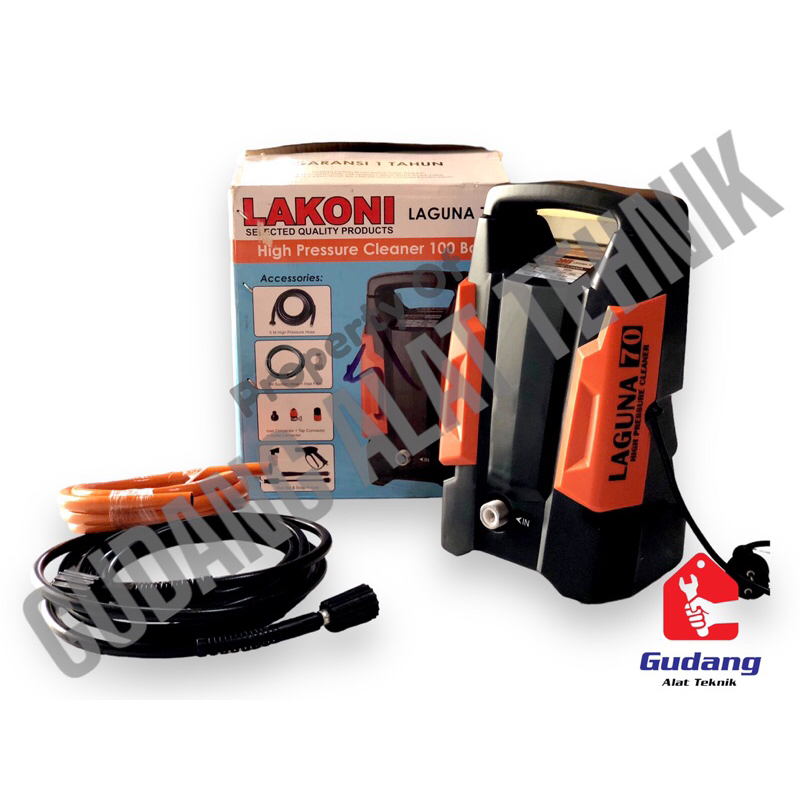 Lakoni Laguna 70 Alat Mesin Cuci Mobil Motor High Pressure