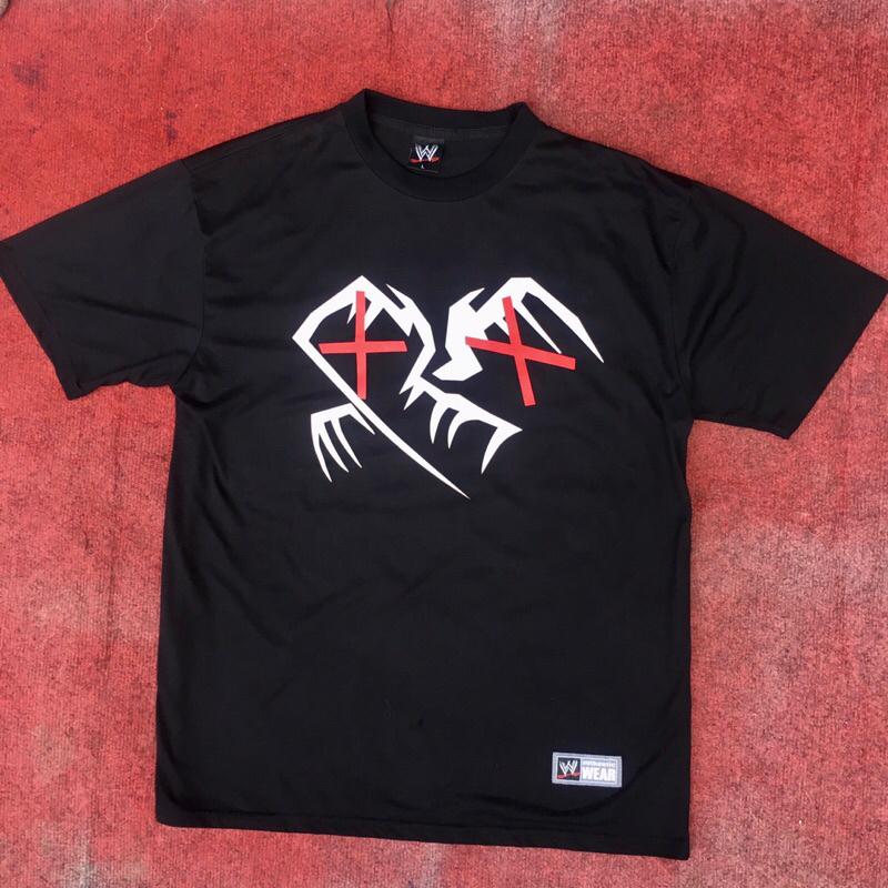 T-SHIRT WWE LOGO BACKHIT