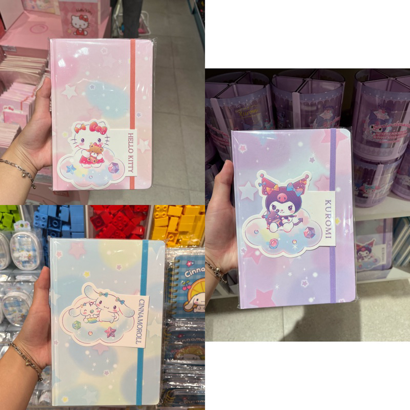 

Miniso x Sanrio‼️ Notebook A5 Sanrio Kuromi Hello Kitty Cinnamoroll