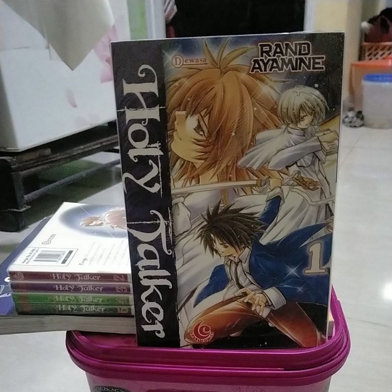 5 KOMIK ORI HOLY TALKER NO 1 S/D 5 PENERBIT LEVEL COMICS