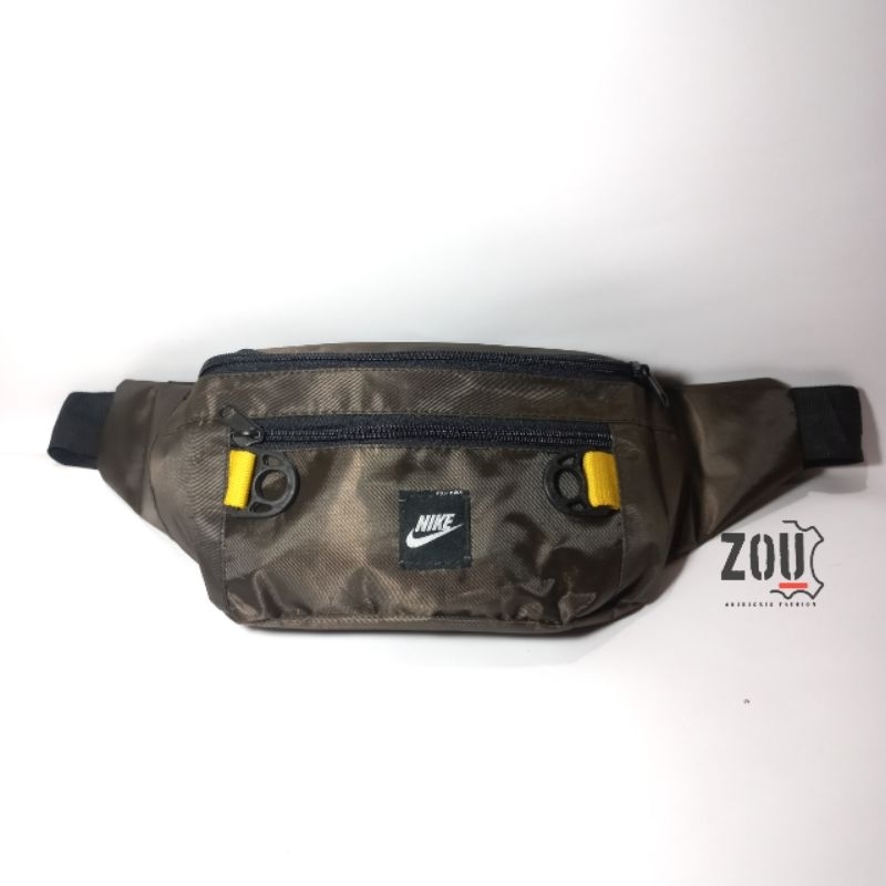 ZOU Tas Selempang Pria Bahan Parasut | Waistbag Tas Selempang Cowok