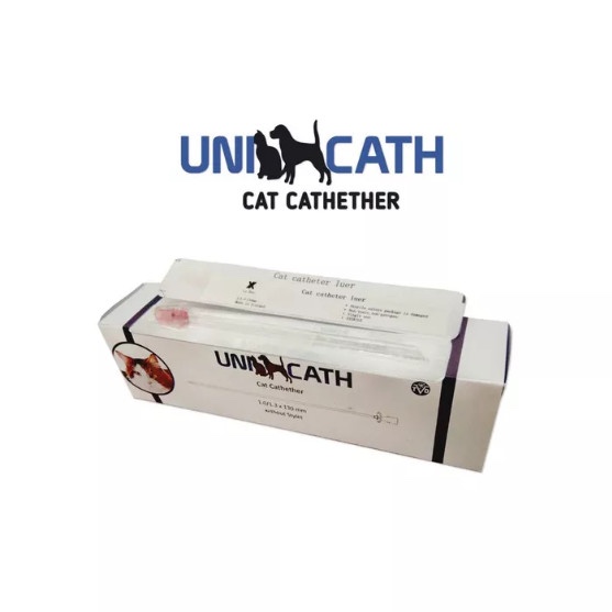 UNICATH CATHETER KUCING, UNICATH CATHETHER ANJING STYLET & NON STYLET- kateter kucing Catheter Kucin