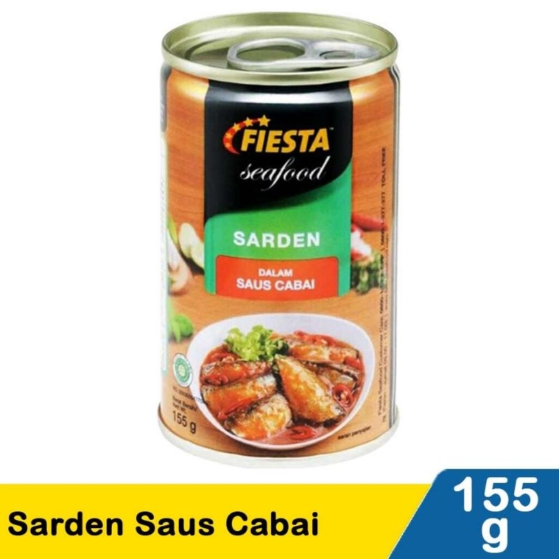 

Fiesta Sarden Saus Cabai 155G