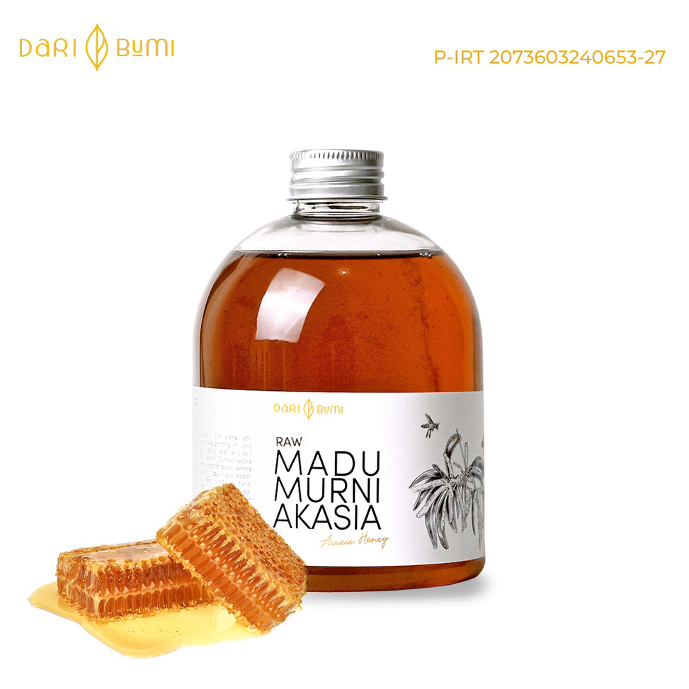 

New Ready Dari Bumi Madu Murni Akasia 650 Gr Raw Honey Asli