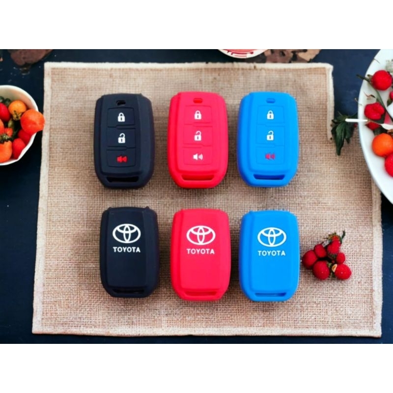 KONDOM KUNCI SILIKON REMOTE KUNCI TOYOTA ETIOS VALCO
