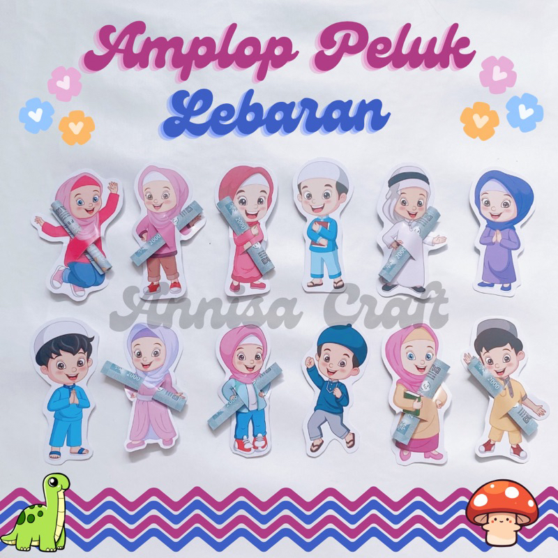 

Amplop Peluk Lebaran (1 Pack isi 10 pcs) Mix Gambar