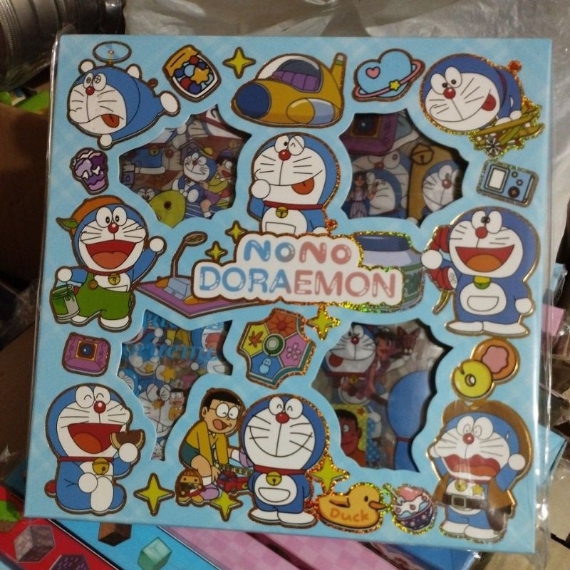 

sticker box doraemon isi 100 pcs