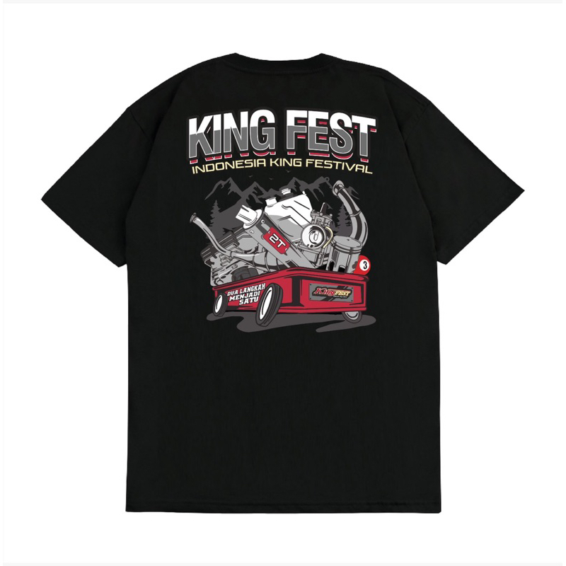kaos King fest indonesia king festival 2023