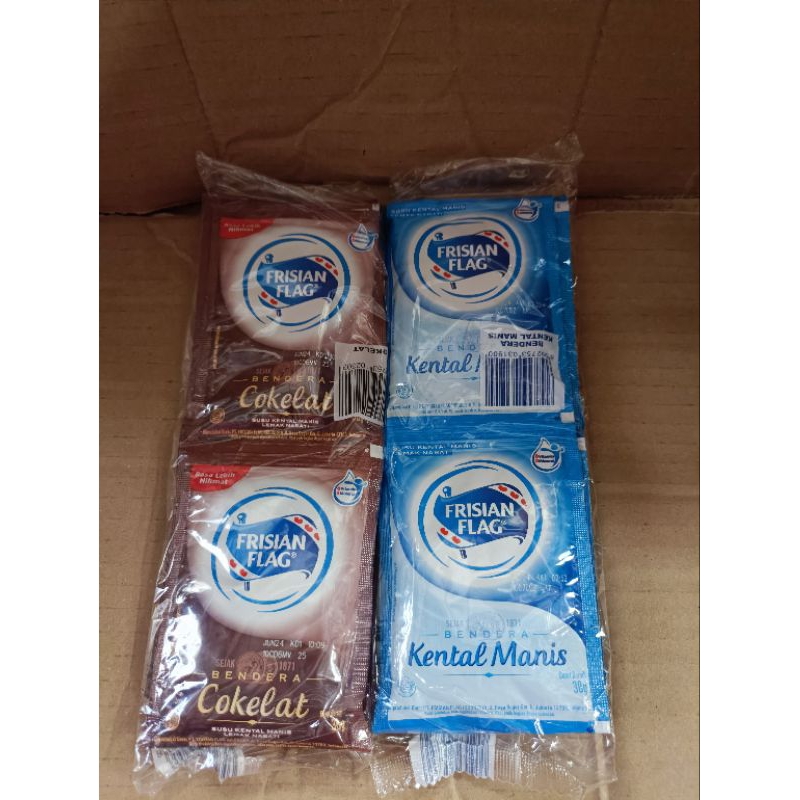 

susu frisian flag renteng isi 6 Sachet(38g)