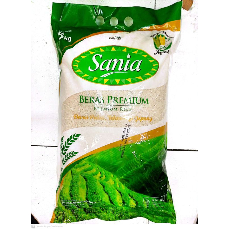 

Beras Sania Premium 5 Kg