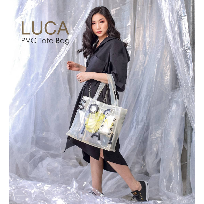 TAS WANITA @fairynn LUCA TOTE BAG + HANDY POUCH PVC ORIGINAL