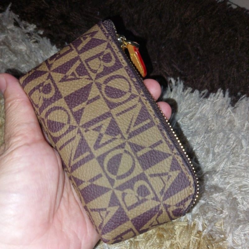 Dompet kunci mobil/ kartu Bonia Original monogram SALE