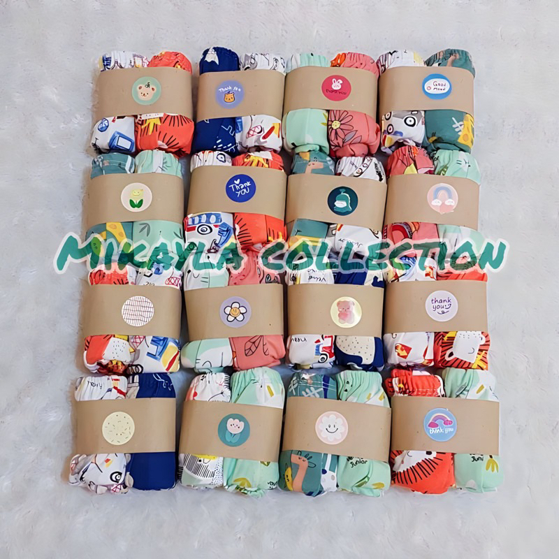 12 PCS CD LIBBY VELVET SABLON ANAK FREE POUCH USIA NEWBORN-7th