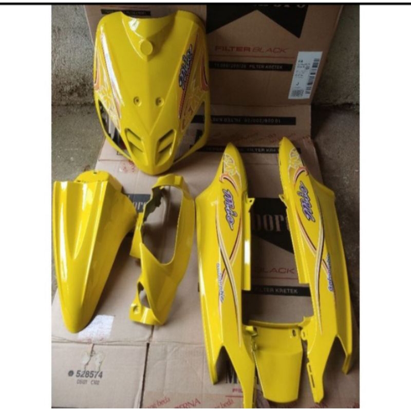 body set halus Mio sporty kuning 2003/2004