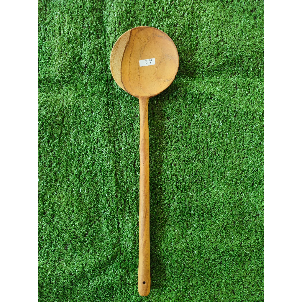 Spatula / Spatula Kayu Jati / Spatula Bundar / Alat Masak Kayu