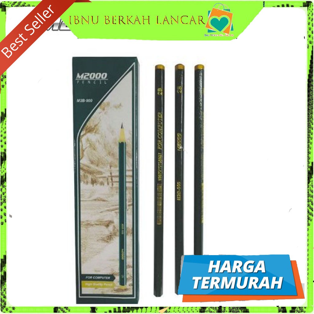 

IBL 1pcs Pensil 2B M2000 Type M2B-900