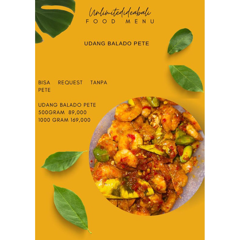 

Udang Balado Pete