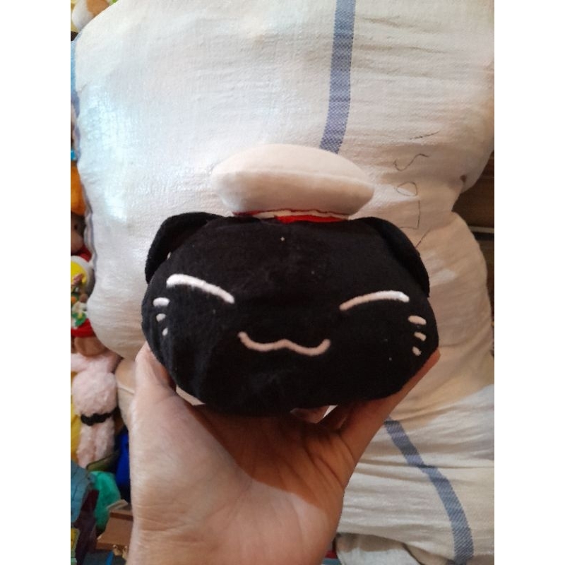 boneka kucing hitam