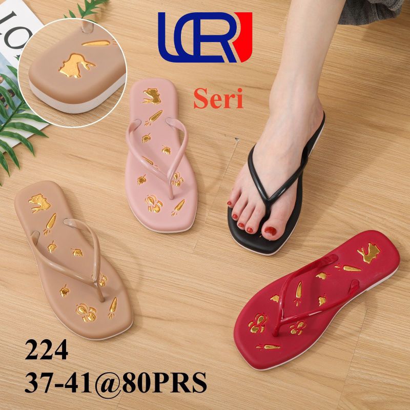 SANDAL JAPIT KARET WANITA SIMPEL DAN ELEGAN LCR