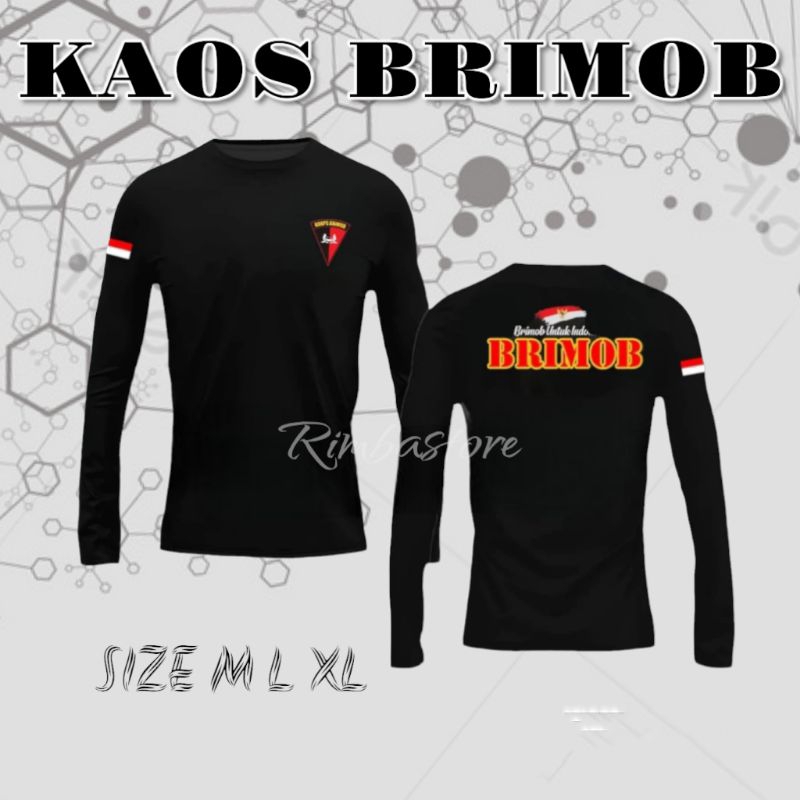 KAOS JERSEY BRIMOB TEBARU LENGAN PANJANG BISA COD