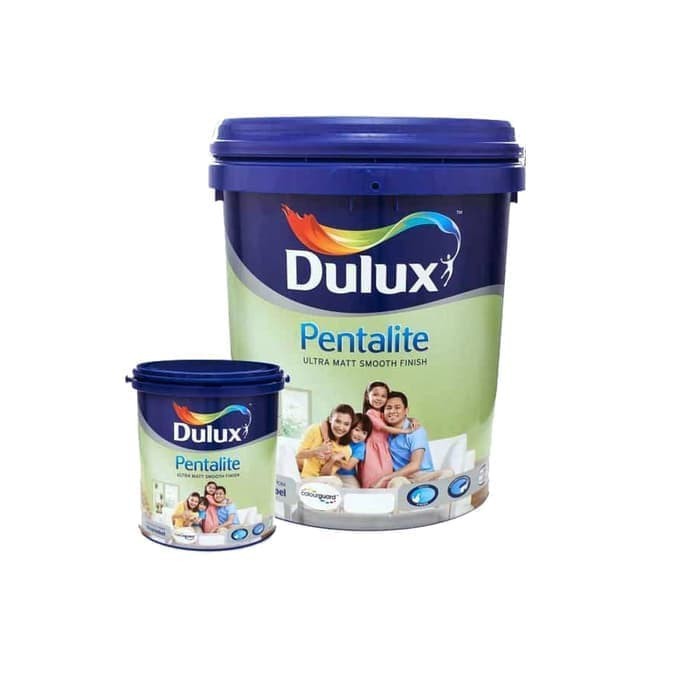 Cat tembok khusus interior dalam Dulux pentalite AB brilliant white 2.5kg