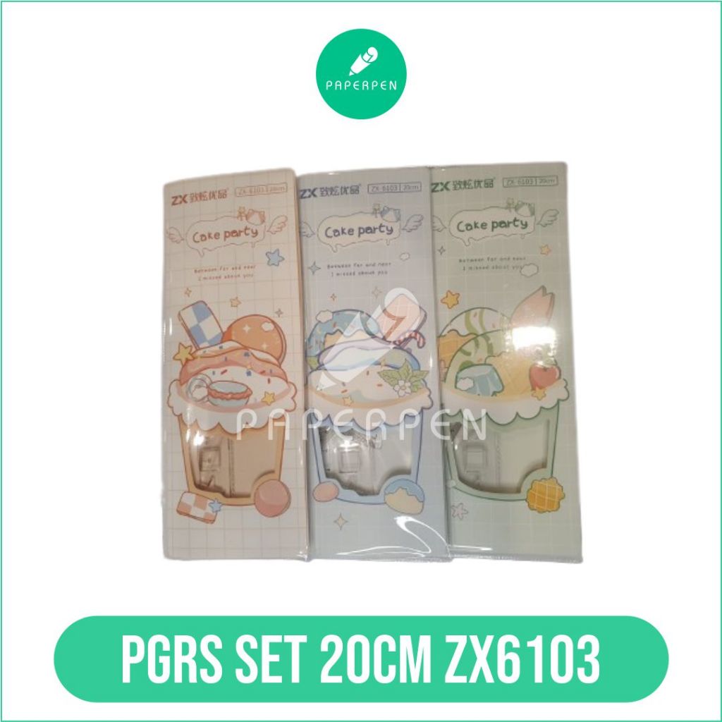 

(Pcs) Penggaris Set 20Cm Zx6103