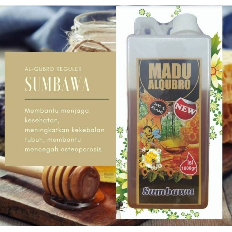 

Madu Asli Al Qubro Sumbawa 1 Kg | Madu Sumbawa Al Qubro Isi 1kg