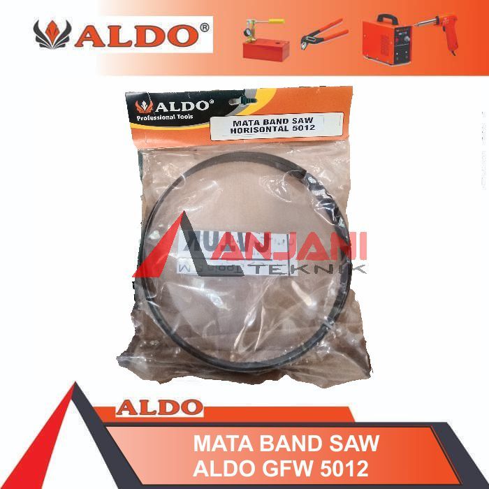 ALDO GFW 5012 MATA GERGAJI POTONG BESI BANDSAW HORIZONTAL BAND SAW